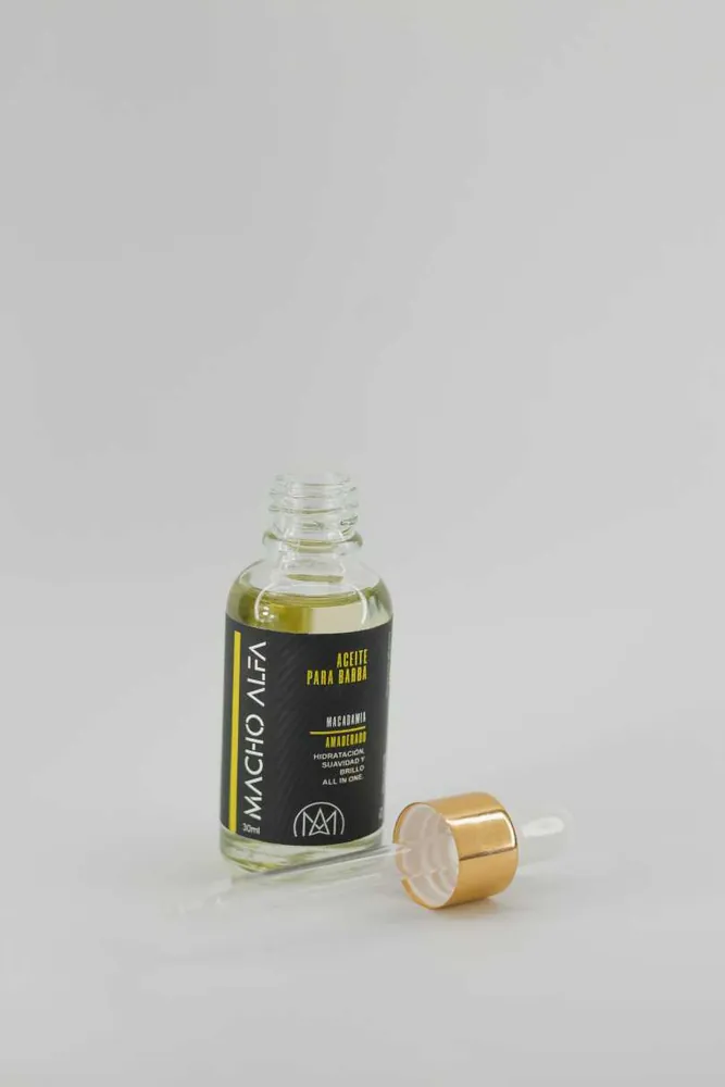 ACEITE PARA BARBA Y BIGOTE 30ML AMADERADO