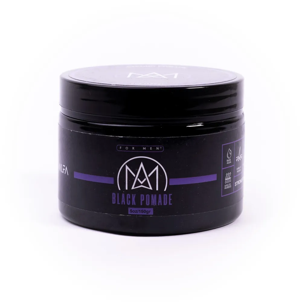 POMADA PARA EL CABELLO FIJACION FUERTE / BLACK POMADE FIRME (STRONG) HOLD 113GR