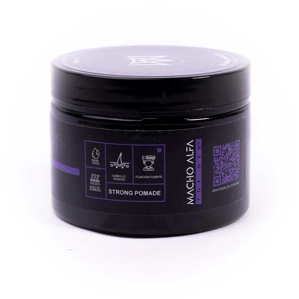 POMADA PARA EL CABELLO FIJACION FUERTE / BLACK POMADE FIRME (STRONG) HOLD 113GR - Imagen 3