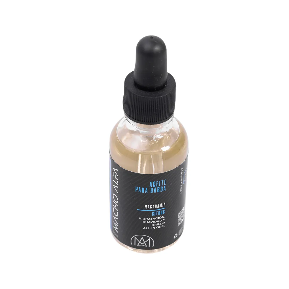 ACEITE PARA BARBA Y BIGOTE 30ML CITRICO