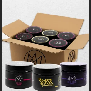12 Pack Cera Pomade Para cabello Macho Alfa Pomade Varios Aromas